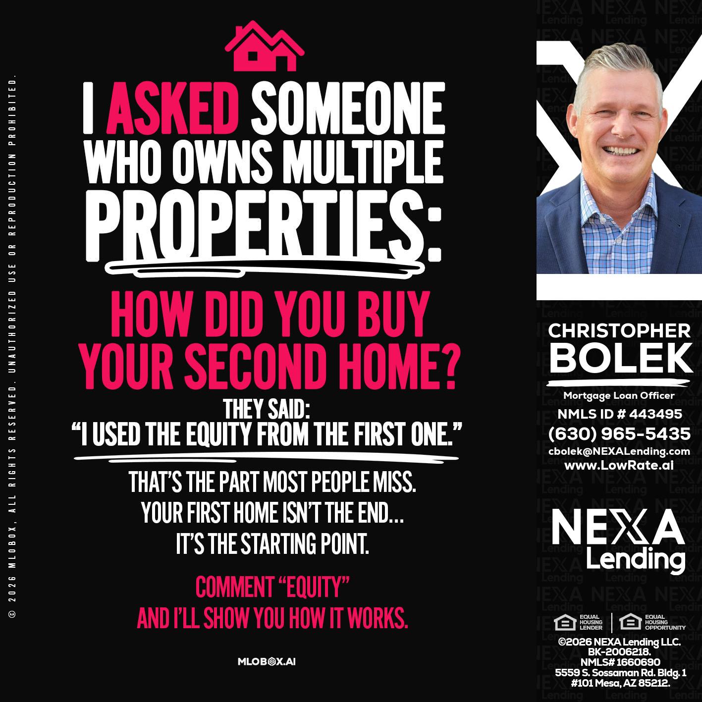 I ASKED SOMEONE - Christopher Bolek -Mortgage Loan Officer